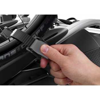 Porte-vélos compact pour une utilisation au quotidien (pour 2 vélos).