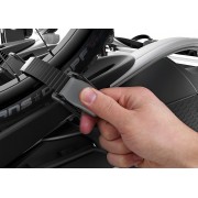Porte-vélos compact pour une utilisation au quotidien (pour 2 vélos).