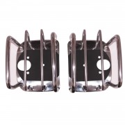 Grille de feux arrière inox Jeep CJ ET Wrangler 1976-2006