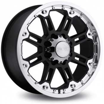 JANTE ROCKWELL NOIR BRILLANT BORD POLI 9X17 ET 12 TOYOTA HILUX VIGO...