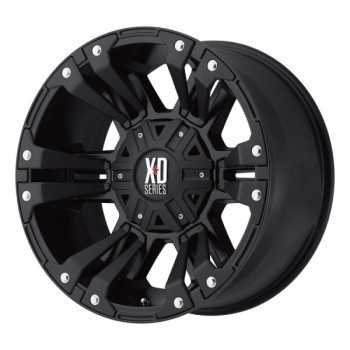 Jante XD 822 Monster II matte noir 9X17 Nissan Navara D40
