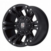 Jante XD 822 Monster II matte noir 9X17 Nissan Navara D40