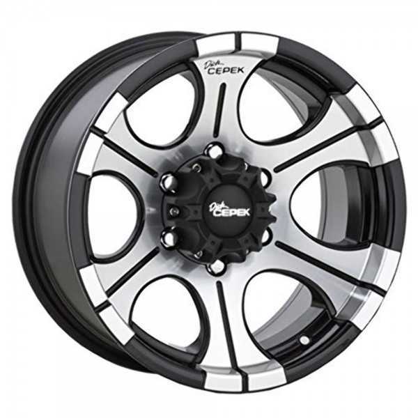 Jante DICK CEPECK 2 noir 8X15 Jeep Wrangler YJ-TJ