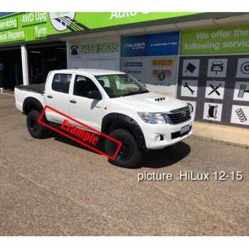 Elargisseurs d'ailes Toyota Hilux Vigo 2005-2012 50