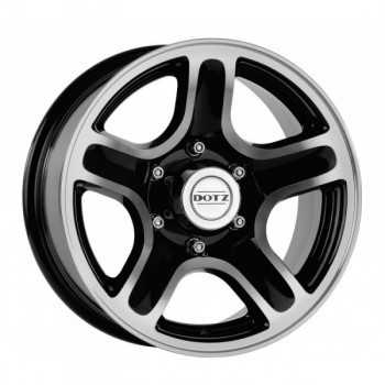 Jante DOTZ HAMMADA Dark 8X17 Toyota Hilux Vigo 2006-