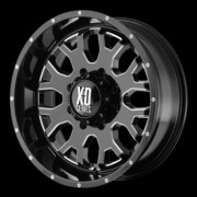 Jante XD808 Menace satin black 9X20 Nissan Navara 6 trous /114,3