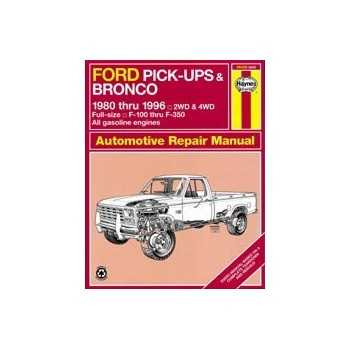 Revue automobile HAYNES Ford Pick-up (80-96) FORD