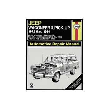 Revue automobile HAYNES JEEP WAGONEER & PICK-UP (72-91) JEEP