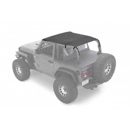 Bikini® safari Tops Black Diamond Jeep Wrangler JL/Gladiator JT 2018+  2 portes