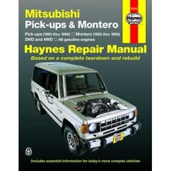 Revue automobile HAYNES L 200 (83-96)-PAJERO (83-93) MITSUBISHI