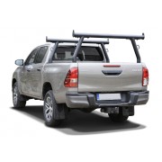Porte-échelle réglable en acier tous pick-up 2 pièces