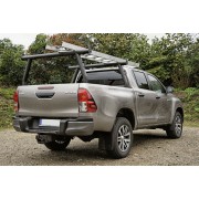 Porte-échelle réglable en acier tous pick-up 2 pièces