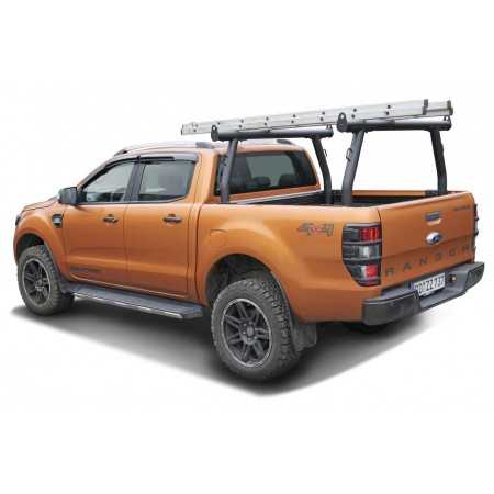 Porte-échelle réglable en acier tous pick-up 2 pièces