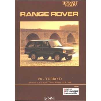 MANUEL D'ATELIER RANGE ROVER V8 TURBO D 70-90