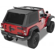 Capotage de remplacement Bestop® Black Twill Jeep Wrangler JK 2010-2018