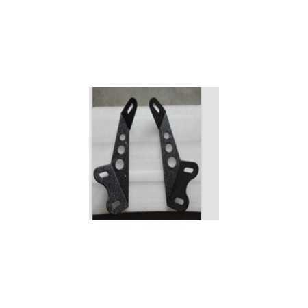 Support de barre a leds sur capot jeep Wrangler