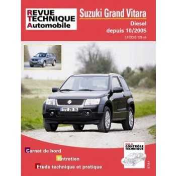 REVUE TECHNIQUE SUZUKI GRAND VITARA 4 cyl DIESEL 1,9L DDIS 01-2006-