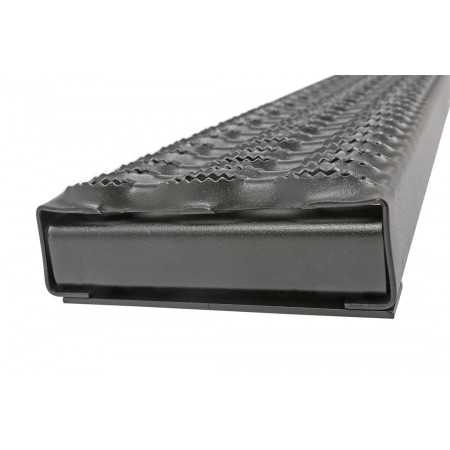 Marchepied acier Noir 18 cm de largeur x 140 cm de longueur