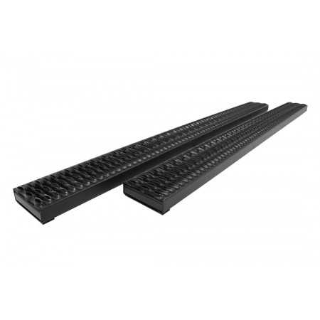 Marchepied acier Noir 18 cm de largeur x 140 cm de longueur