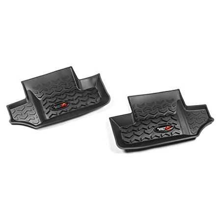 Tapis de pied noir Jeep Wrangler 2007-2018 2 portes