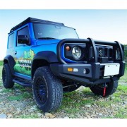 Pare-chocs avant en acier avec support treuil Suzuki Jimny 2018-