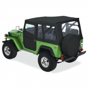 Capotage supertop noir BJ-FJ 40-42 de 1964-1984
