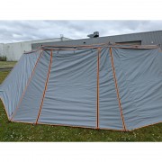 Murs latéraux avec moustiquaires pour auvent Rockalu 450° gauche