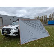 Murs latéraux avec moustiquaires pour auvent Rockalu 450° droit