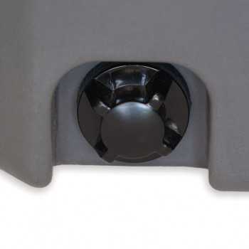 intérieur et bouchon de vidange pour un nettoyage facile