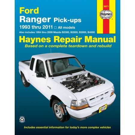 Revue automobile HAYNES FORD RANGER (93-00)