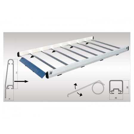 Galerie charge lourde 120 Kg Mitsubishi pajero long 2000-2016