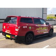 Hard top CARRYBOY S6 Ssangyong Musso sport/Rexton 4 portes 4 places vitré