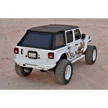 Bache suntop ultimate noir Jeep Wrangler JL 2018 4 portes
