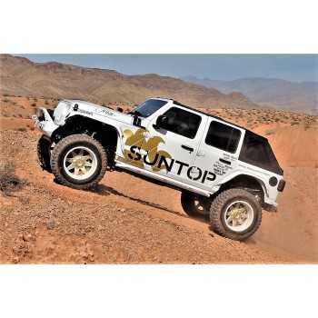 Bache suntop ultimate noir Jeep Wrangler JL 2018 4 portes