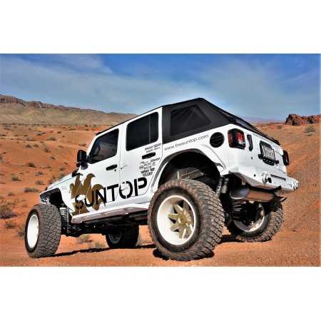 Bache suntop ultimate noir Jeep Wrangler JL 2018 4 portes
