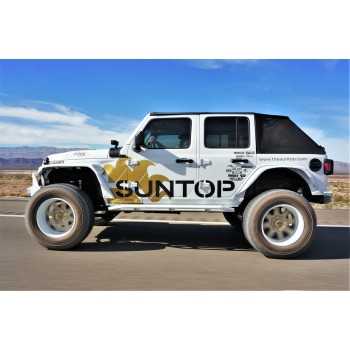 Bache suntop ultimate noir Jeep Wrangler JL 2018 4 portes