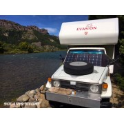 Kit panneau solaire portable 135W (12V)