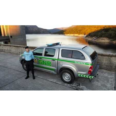 Hard top Star-lux a/vitres laterales Toyota Hilux 2005-2015 4 Portes