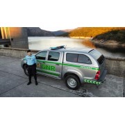 Hard top Star-lux a/vitres laterales Toyota Hilux 2005-2015 4 Portes