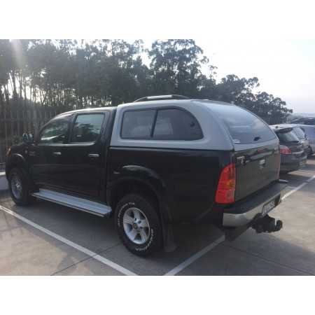 Hard top Star-lux a/vitres laterales Toyota Hilux 2005-2015 4 Portes