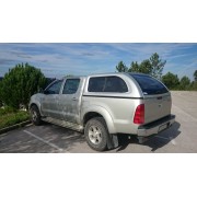 Hard top Star-lux a/vitres laterales Toyota Hilux 2005-2015 4 Portes