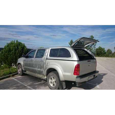 Hard top Star-lux a/vitres laterales Toyota Hilux 2005-2015 4 Portes