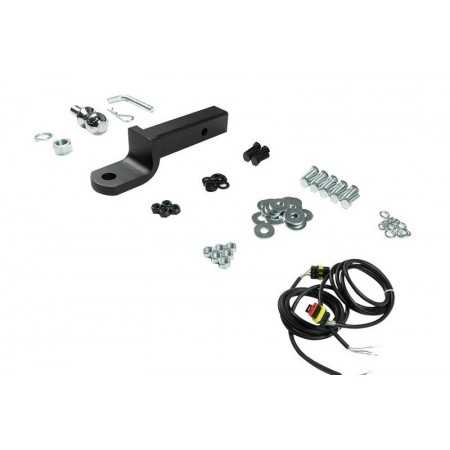 Pare choc arrière acier 3 mm Toyota Hilux Vigo 2005-