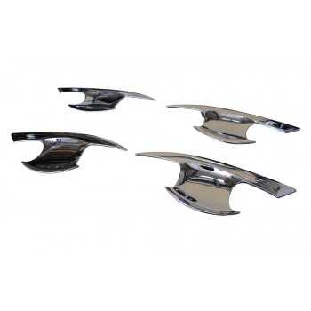 Protection d'intérieur de poignée chromée de porte Toyota Hilux Revo 2016+