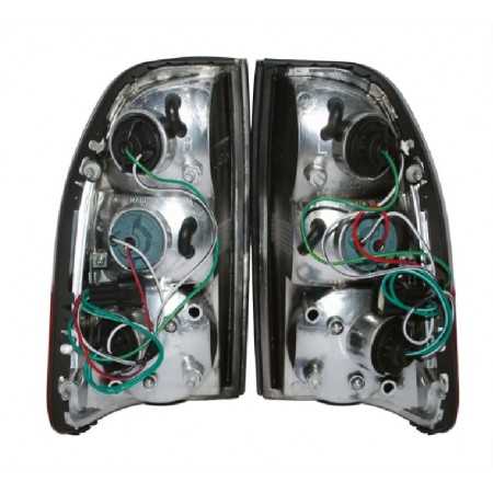 KIT 2 FEUX ARRIERE A DIODES POUR MITSUBISHI L200 2001-2006
