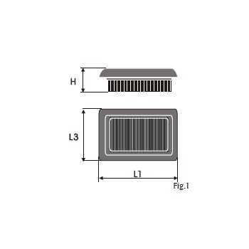 Filtre a air GREEN Lada Niva 1,7L i Multipoint ET GPL 2001