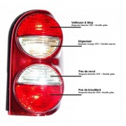 Feu arrière Mopar Jeep Cherokee Liberty KJ 2005-2007