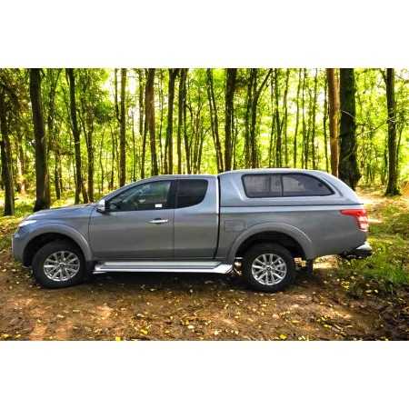 Hard top Star-lux a/vitres latérales Mitsubishi L200 club cab 2015+ 2 portes
