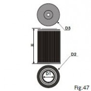 FILTRE A AIR GREEN MITSUBISHI L200 2005