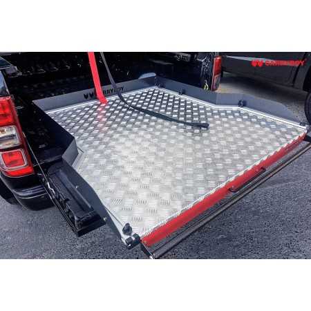 Plateau coulissant aluminium Carryboy Benne complete